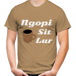 Kaos Kaos Ngopi Sit Lur