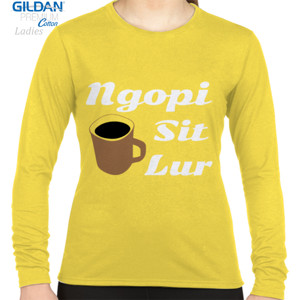 Kaos Kaos Ngopi Sit Lur