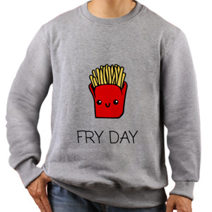 Jaket Sweater kaos fry day fries