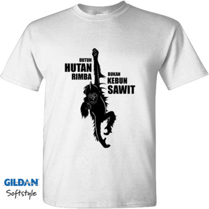 Kaos Orang Utan : Rimba X Sawit Pria