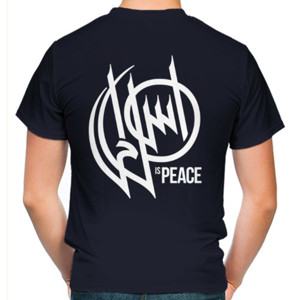 Kaos Islam is Peace Arabic Calligraphy