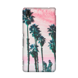 Palm Trees Pink - iPhone 5c Casing HP