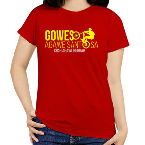 Kaos GOWES AGAWE SANTOSA