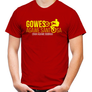 Kaos GOWES AGAWE SANTOSA