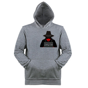 Jaket Hoodie black hat