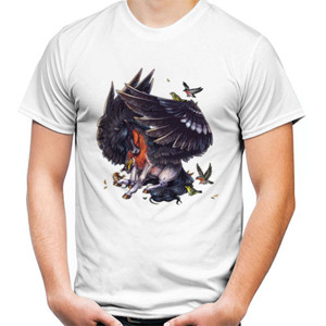 Kaos Kuda Wing Black