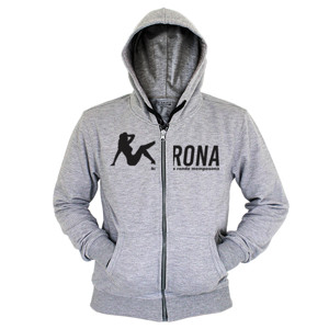 Hoodie Zipper kaos korona 1