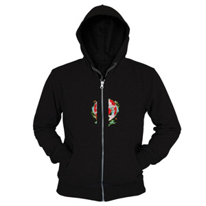 Hoodie Zipper koi