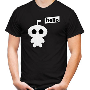 Kaos KAOS PREMIUM ALIEN SAY HELLO