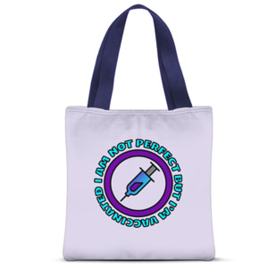 Tas Tote Fullprint Tote Bag I’m Vaccinated
