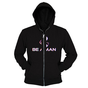 Hoodie Zipper Be A-Man - Skywrath