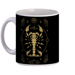 Mug Golden Scorpio