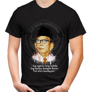 Kaos Quotes Ki Hajar Dewantara 