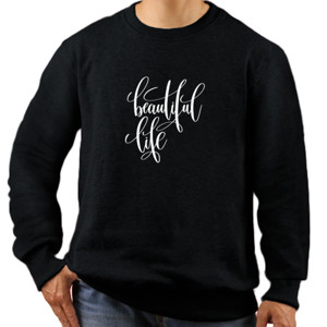 Jaket Sweater Beautiful life