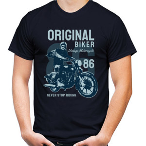 Kaos Biker Vintage Motorcycle