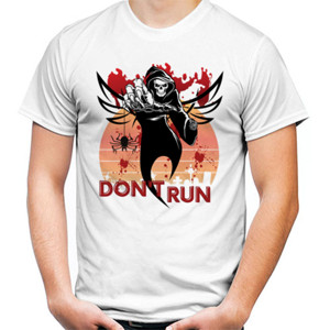 Kaos Don't run (tengkorak)