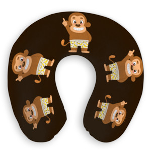 Bantal Leher Skymo the monkey (Bantal leher)