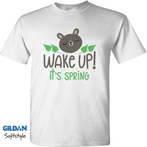 Kaos KAOS DESIGN WAKE UP IT'S SPRING