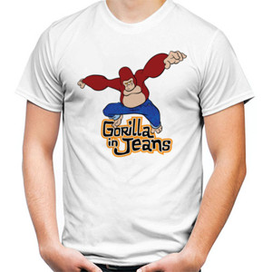 Kaos Gorilla in Jeans Tee 02
