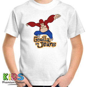 Kaos Gorilla in Jeans Tee 02