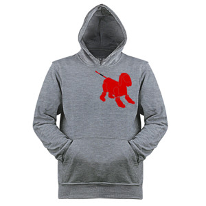 Jaket Hoodie robot anjing