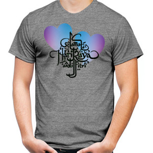 Kaos Kaos Lebaran Idul Fitri Love
