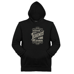 Jaket Hoodie The legend born december