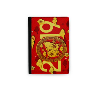 Dompet Passport Tahun Baru Red 2019