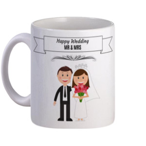 Mug Wedding - Mug Couple (Hadiah Pernikahan)