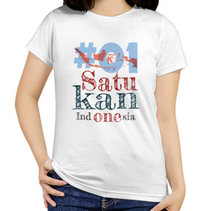 Kaos Satukan Indonesia Varian 2