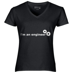 Kaos Persona - Engineer (Warna Gelap)