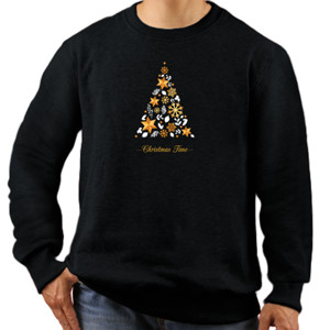 Jaket Sweater Christmas Tree Sayings