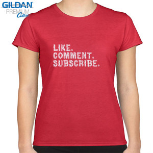 Kaos YouTube T-Shirt (like,comment,subscribe).