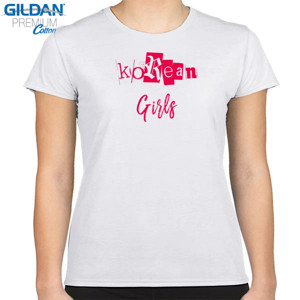 Kaos Kaos Wanita Gildan Korean Girl 1