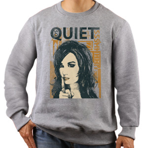 Jaket Sweater Quiet Ssshh