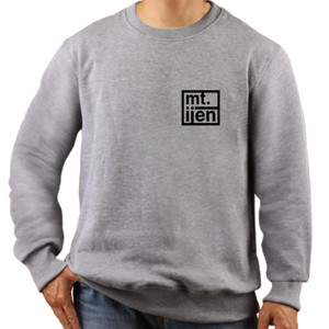 Jaket Sweater Kaos Gunung Gunung Ijen Mt. Ijen Minimalis Distro