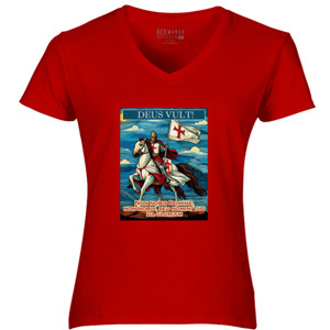 Kaos T-SHIRT DEUS VULT 2