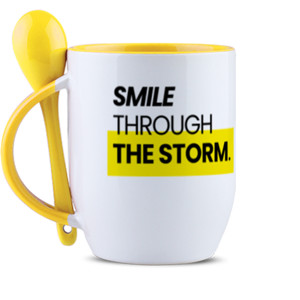 Mug Sendok One Piece - Smile Through The Storm