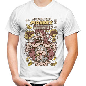 Kaos Monkey Cute