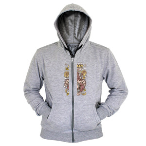 Hoodie Zipper Monkey Cute