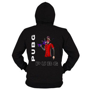 Hoodie Zipper Kaos pubg