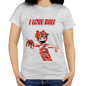 Kaos I Love Bali