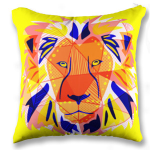 Bantal BANTAL DEKORASI KEREN MOTIF SINGA