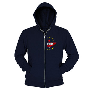 Hoodie Zipper Top Gun