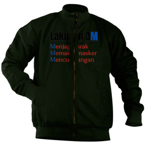 Jaket Bomber Lakukan 3M