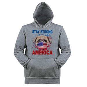 Jaket Hoodie stay strong 2