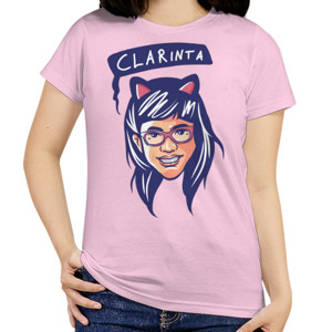 Kaos clarinta red mango
