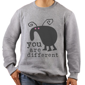 Jaket Sweater You Are Different