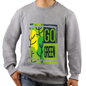 Jaket Sweater Go Green 