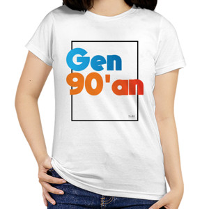 Kaos Kaos Wanita Gen 90 by Co_mbro